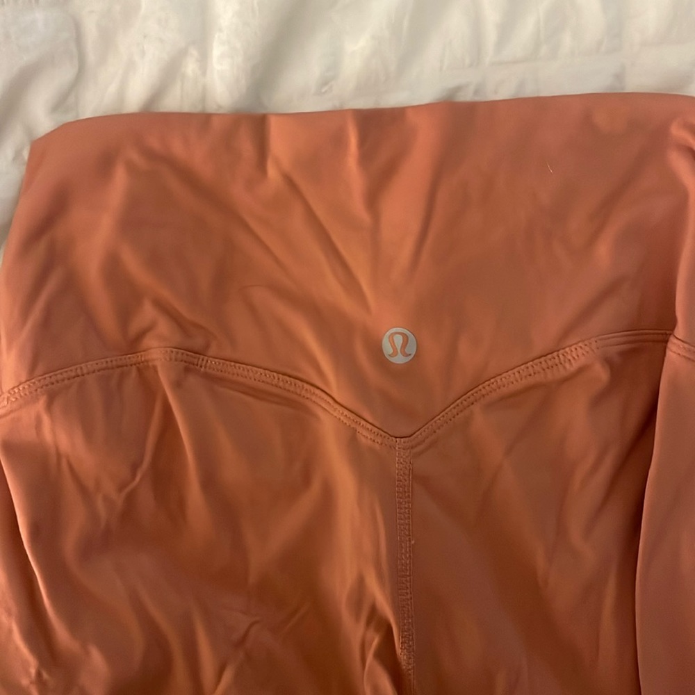 lululemon peach leggings